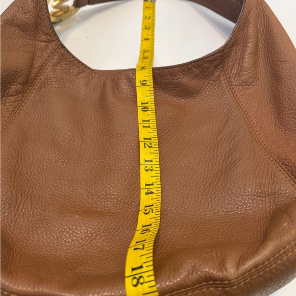 MICHAEL Michael Kors Tan Leather Hobo Bag with Pouch - Picture 12 of 16